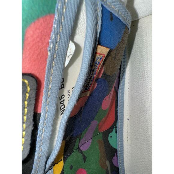 NWOT Vintage Dooney & Bourke Wonder Ducks Black Handbag Satchel Crossbody CLEAN - Picture 9 of 13